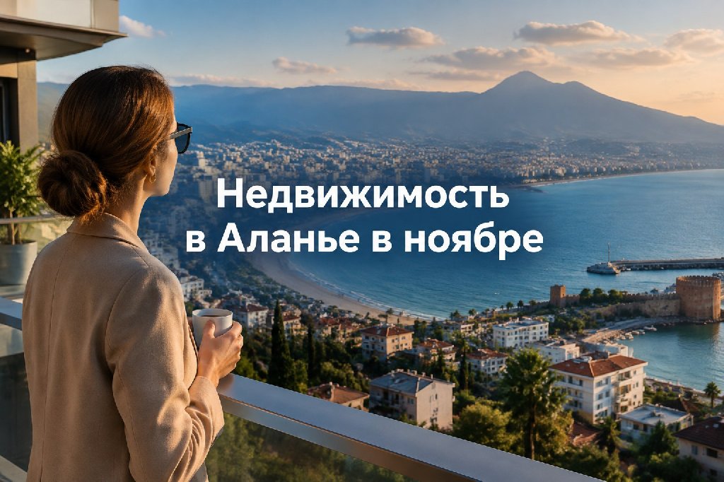 Недвижимость в Аланье в ноябре